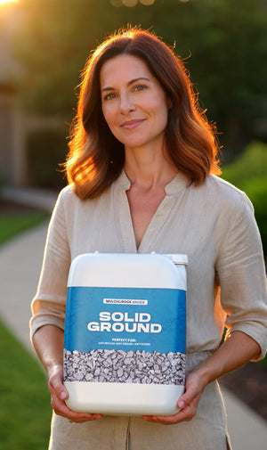 Solid Ground in the garden