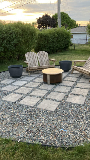 Gravel surface result